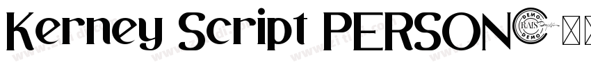 Kerney Script PERSON字体转换